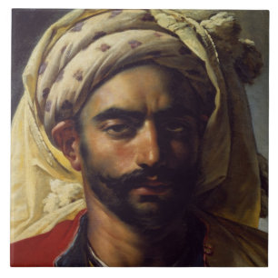 Porträt von Mustapha Fliese