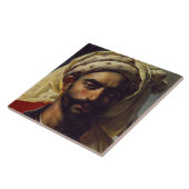 Porträt von Mustapha Fliese (Seite)