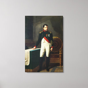 Porträt von Napoleon Bonaparte 1809 Leinwanddruck