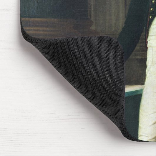 Porträt von Napoleon Bonaparte 1809 Mousepad (Ecke)
