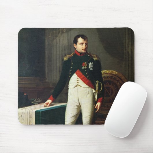 Porträt von Napoleon Bonaparte 1809 Mousepad (Mit Mouse)