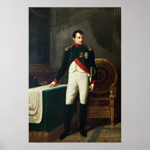 Porträt von Napoleon Bonaparte 1809 Poster
