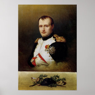 Porträt von Napoleon I 1812 Poster