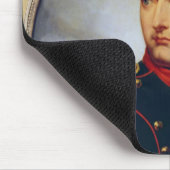Porträt von Napoleon I, 1815 Mousepad (Ecke)