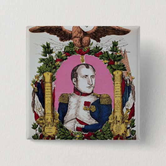 Porträt von Napoleon I im Kampf von Button (Vorderseite)