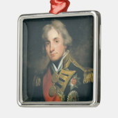 Porträt von Nelson Ornament Aus Metall (Links)