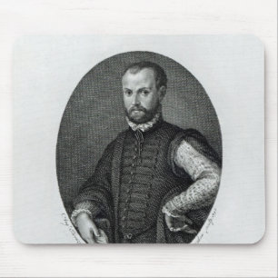 Porträt von Niccolo Machiavelli Mousepad