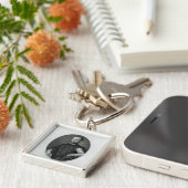 Porträt von Niccolo Machiavelli Schlüsselanhänger (Seite)