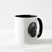 Porträt von Niccolo Machiavelli Tasse (VorderseiteRechts)