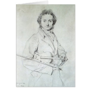 Porträt von Niccolo Paganini 1819