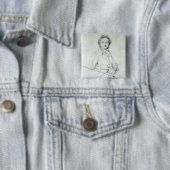 Porträt von Niccolo Paganini 1819 Button (Beispiel)