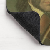 Porträt von Niccolo Paganini Mousepad (Ecke)