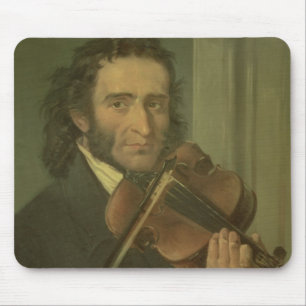 Porträt von Niccolo Paganini Mousepad