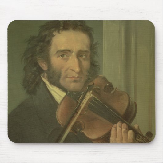 Porträt von Niccolo Paganini Mousepad (Vorne)