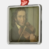 Porträt von Niccolo Paganini Ornament Aus Metall (Links)