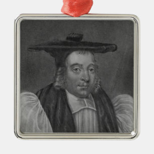 Porträt von Nicholas Monck Ornament Aus Metall