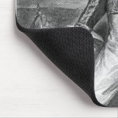 Porträt von Nicolas Jean-De-Dieu Mousepad (Ecke)