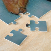 Porträt von niedlichen Forelle Puzzle (Seite)