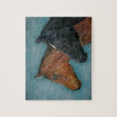 Porträt von niedlichen Forelle Puzzle (Vertikal)