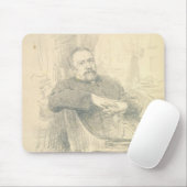 Porträt von Nikolaj Leskov, 1889 Mousepad (Mit Mouse)
