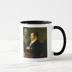 Porträt von Nikolay Gnedich, 1839 Tasse