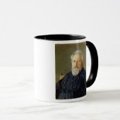 Porträt von Nikolay Leskov Tasse (VorderseiteRechts)