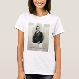 Porträt von Oberst Theodore Roosevelt (litho) T-Shirt