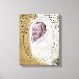 Porträt von Olivier de Serres Leinwanddruck