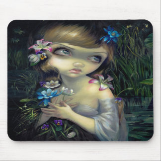"Porträt von Ophelia" Mousepad
