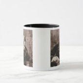 Porträt von Oscar Wilde (1854-1900), 1882 (b/w pho Tasse (Zentrum)