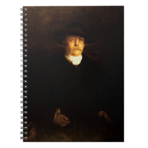 Porträt von Otto von Bismarck (1815-98) (Öl auf  Notizblock