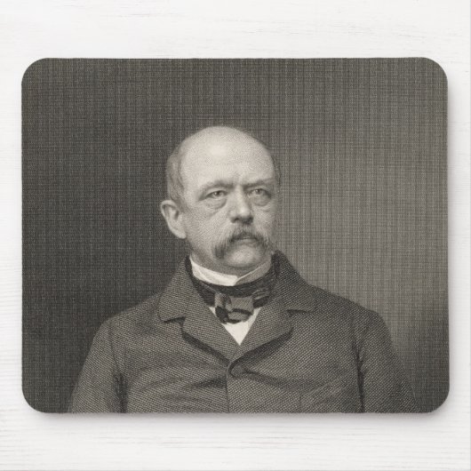 Porträt von Otto von Bismarck Mousepad (Vorne)