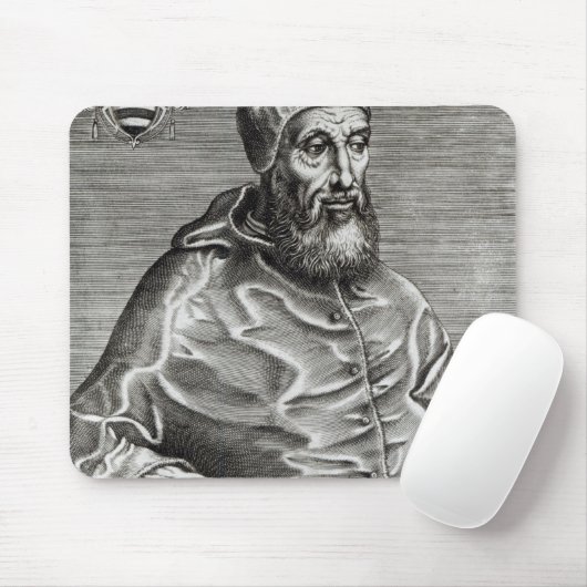 Porträt von Papst Pius IV, 1555 Mousepad (Mit Mouse)