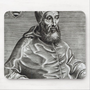 Porträt von Papst Pius IV, 1555 Mousepad
