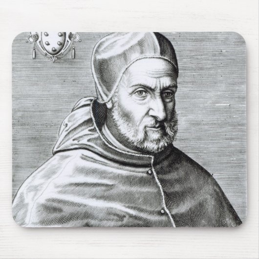 Porträt von Papst Pius IV, 1559 Mousepad (Vorne)