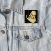 Porträt von Papst Pius V 1576-80 Button (Beispiel)