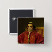 Porträt von Papst Pius VII, 1805 Button (Vorne & Hinten)