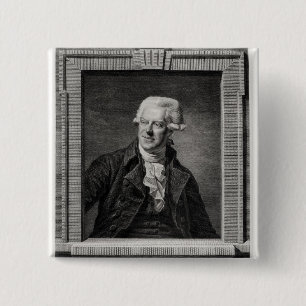 Porträt von Pascal Paoli Button