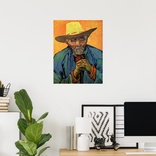 Porträt von Patience Escalier von Vincent van Gogh Poster (Heimbüro)