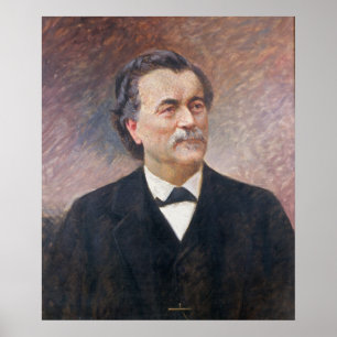 Porträt von Paul Bert Poster