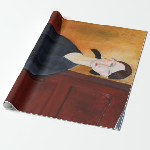 Porträt von Paulette Jourdain, Modigliani Geschenkpapier
