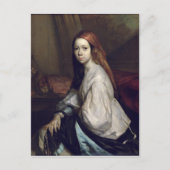 Porträt von Pauline Ono Postkarte (Vorderseite)