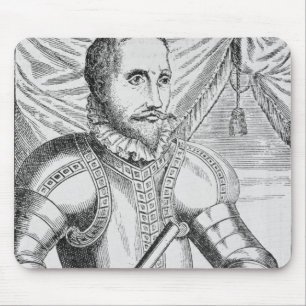 Porträt von Pedro de Valdibia Mousepad
