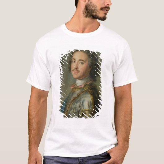 Porträt von Peter der Große T-Shirt (Vorderseite)