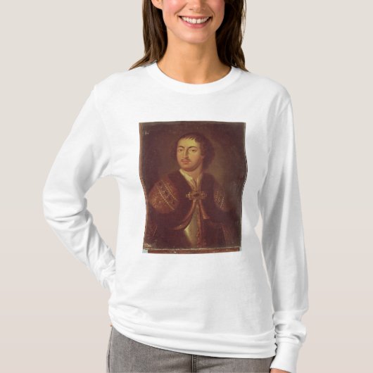 Porträt von Peter I T-Shirt (Vorderseite)