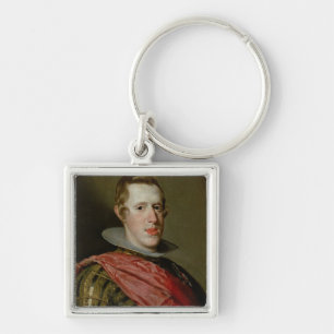 Porträt von Philip IV in der Rüstung, 1628 Schlüsselanhänger