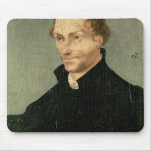 Porträt von Philipp Melanchthon, 1532 Mousepad