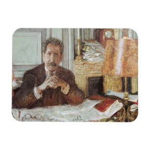 Porträt von Philippe Berthelot Magnet
