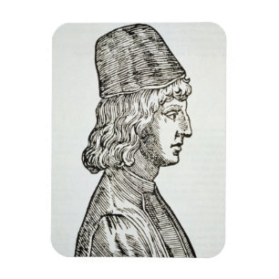 Porträt von Pico della Mirandola (1463-94), von ' Magnet