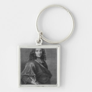 Porträt von Pierre Bayle Schlüsselanhänger